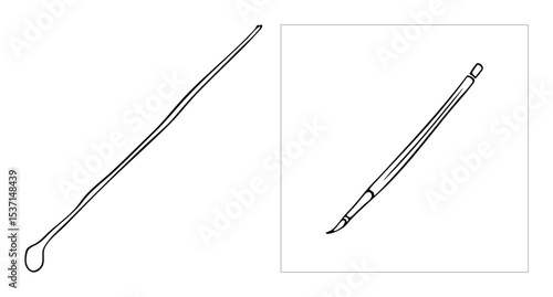 Vector Medical lancets and suture  vector .