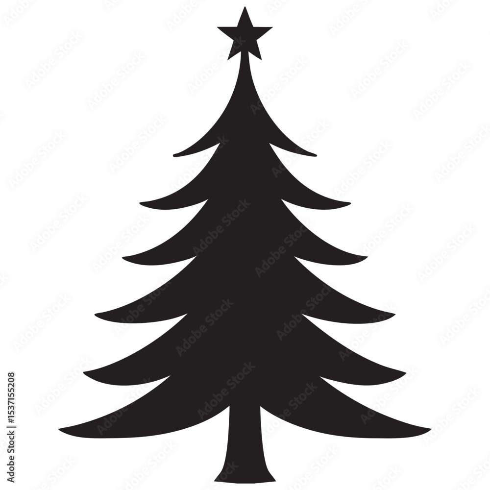 Christmas tree vector silhouette, Christmas icon illustration on white background Christmas Trees Pictogram Set
Christmas tree vector silhouette, Christmas icon illustration on white background Christmas Trees Pictogram Set