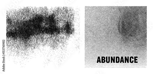 Vector Abstract cloud and abundance typography .