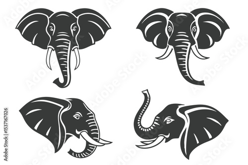 set of elephants