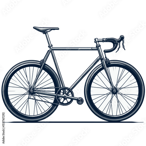a cool white black fixie bike 700c