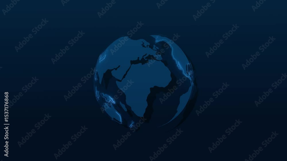 blue rotating planet earth abstract animation corporate motion background vibrant neon concept ,Technology blue rotating globe Digital 3D loop animation background blue rotating planet earth abstract animation corporate motion background vibrant neon concept ,Technology blue rotating globe Digital 3D loop animation background