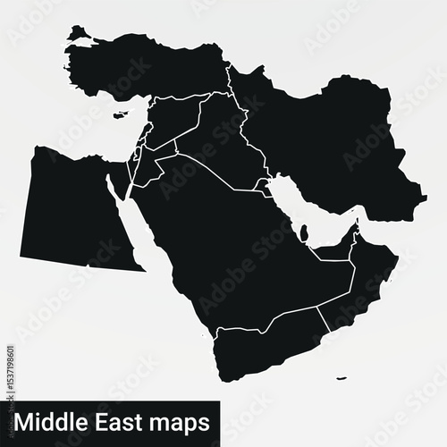  Middle East maps