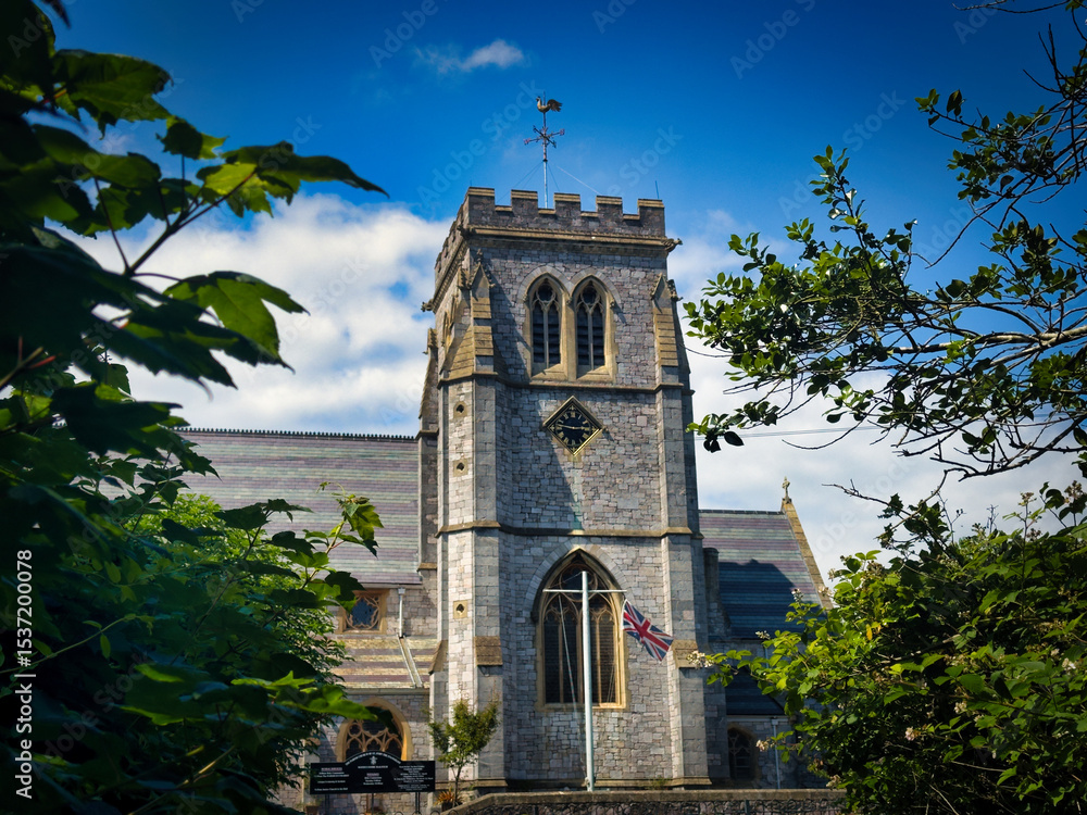 Obraz premium Withycombe Raleigh Church in Exmouth, Devon