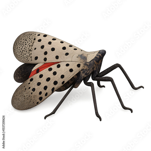 Spotted Lanternfly Close-Up