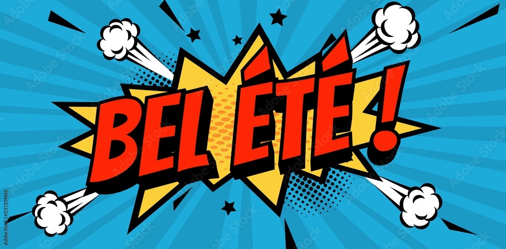 Obraz premium bel été boom