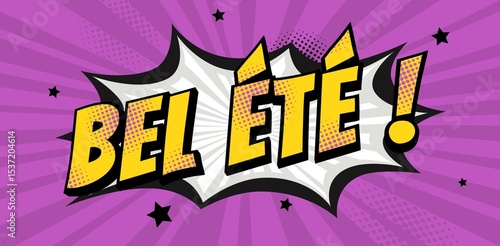 bel été déchir violet