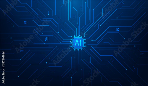 ai semiconductor curcuit technology background