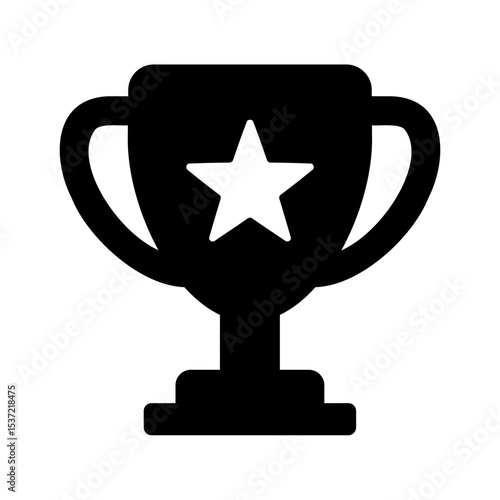 MVP、優秀賞を表すトロフィーのアイコン