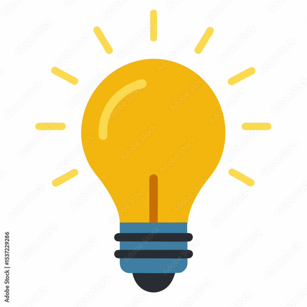 vector light bulb icon vector light bulb icon