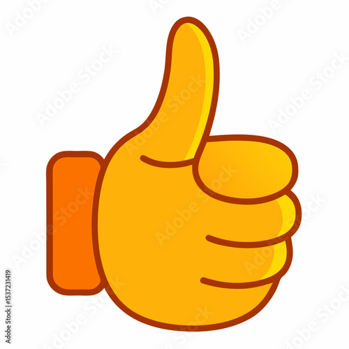 thumb up and down