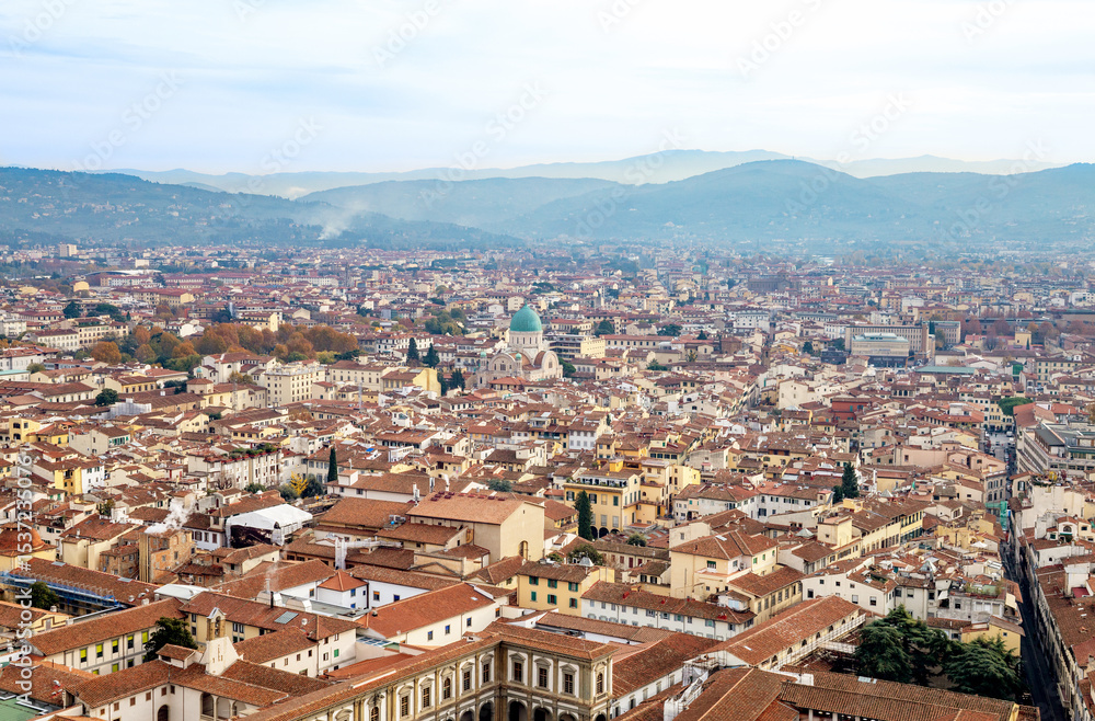 Fototapeta premium Historic centre of Florence, Tuscany, Italy, Europe.