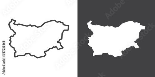 bulgaria icon symbol illustration logo