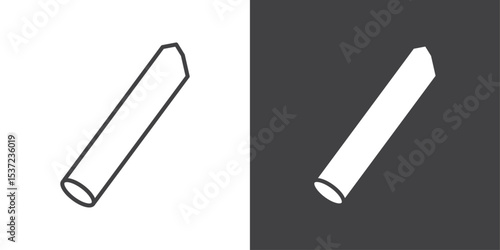 chalk icon symbol illustration logo