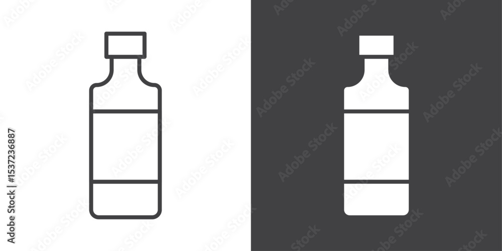 Obraz premium drink icon symbol illustration logo