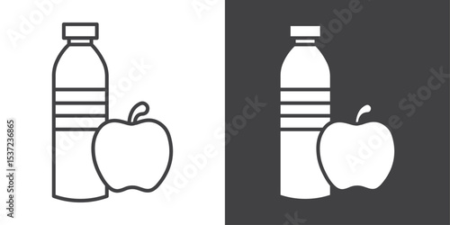 diet icon symbol illustration logo