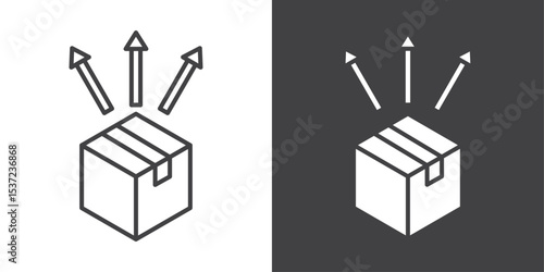 distribute icon symbol illustration logo