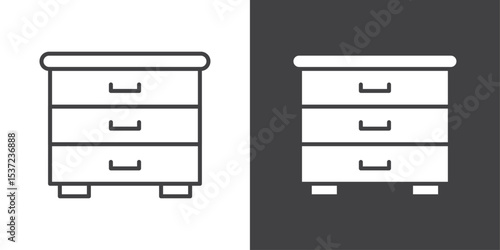 drawer icon symbol illustration logo