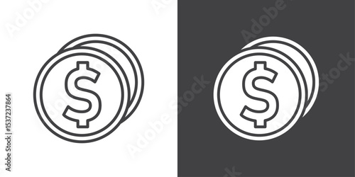 hedge fund icon symbol illustration logo