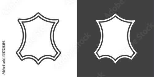 leather icon symbol illustration logo