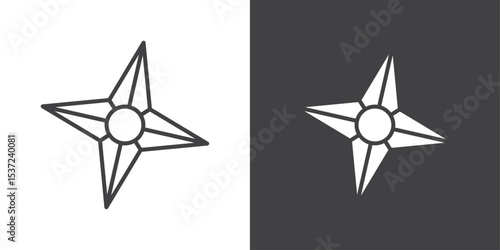 shuriken icon symbol illustration logo