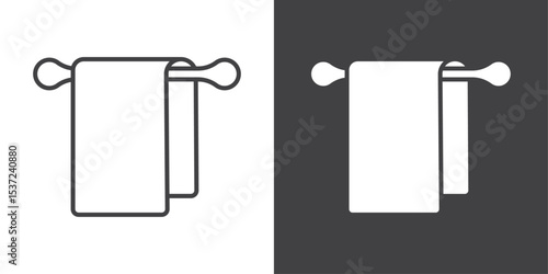 towel icon symbol illustration logo
