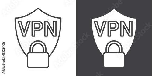 VPN icon symbol illustration logo