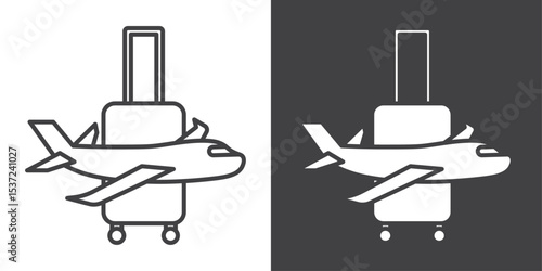 voyage icon symbol illustration logo