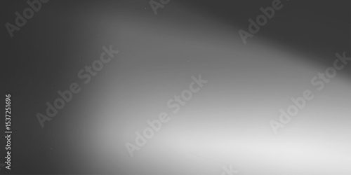 Noisy and grainy vector abstract blurry night glass wallpaper texture of noisy floor mat. Spotlight on Gray: Dramatic gradient background with a bright light source. Perfect for presentations, 