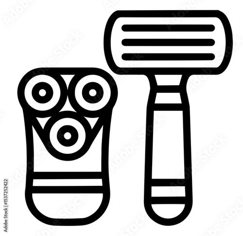 Electric Shaver and Razor, Grooming and Hygiene Tools, Beard and Stubble Care, Smooth Skin, Daily Shaving Routine, Men’s Personal Care, Beard Trimmer and Shaving Equipment