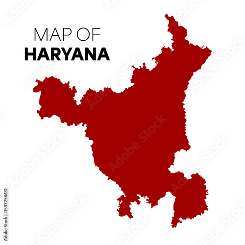 Haryana map, Indian state haryana map, indian state haryana, haryana map illustration