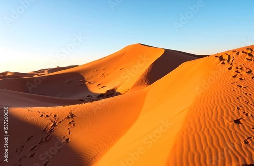 sand dunes in the desert