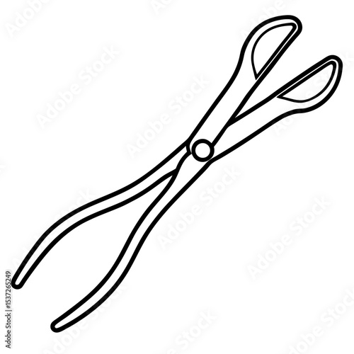 Medical Clamp Outline Icon