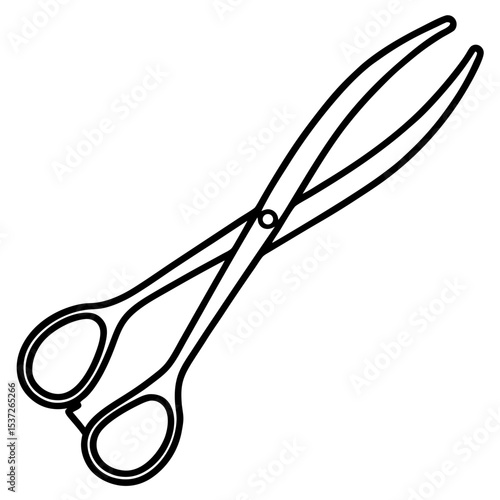 Medical Clamp Outline Icon