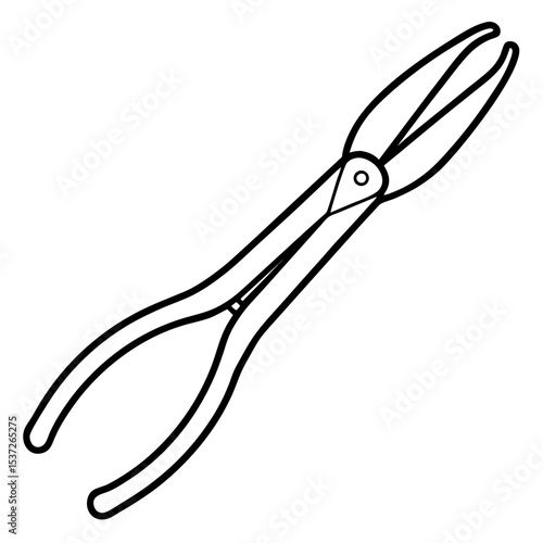 Medical Clamp Outline Icon