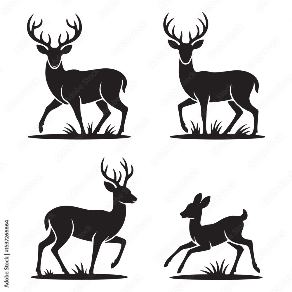 Fototapeta premium Forest Silhouettes Collection