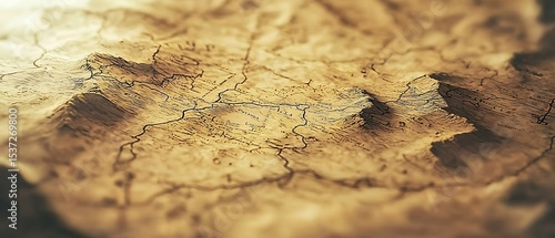Clipart of a historically significant vintage map depicting a major historical event such as a battle or a territorial change Concept Maps as historical documents