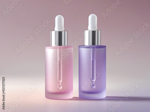 pink nail polish on white