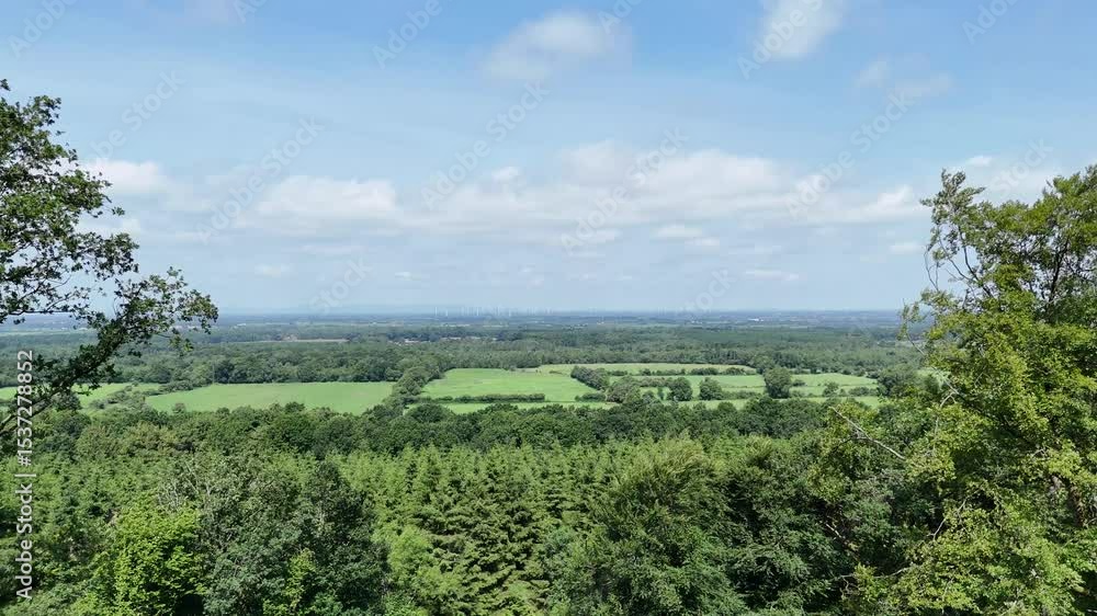 landscape with trees and clouds landscape with trees and clouds