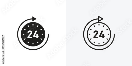 Time twenty four icon