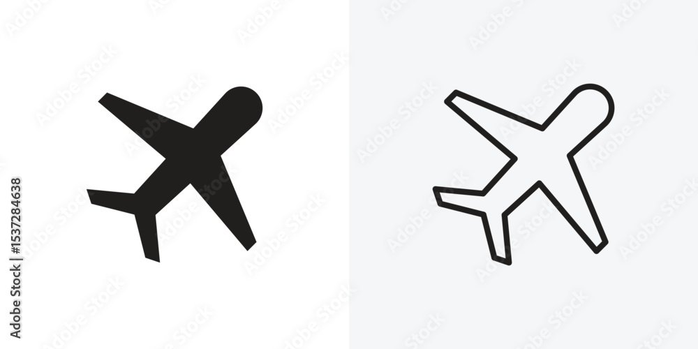 Fototapeta premium Plane icon