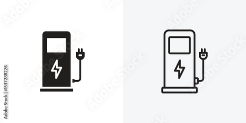 Charging station icon