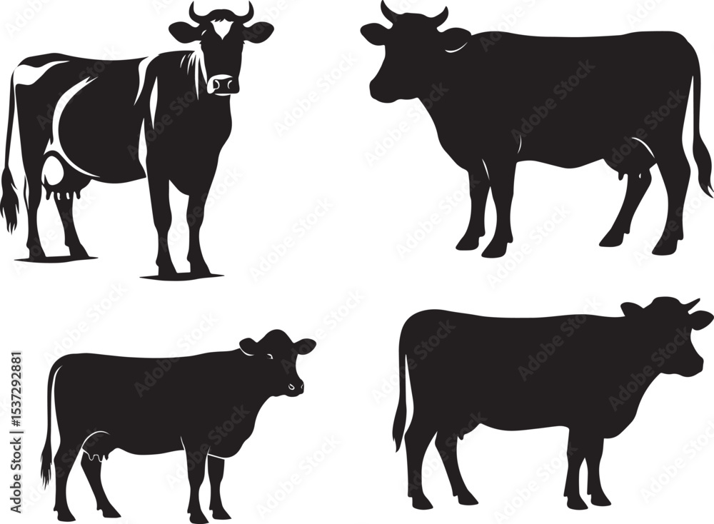 Fototapeta premium cow