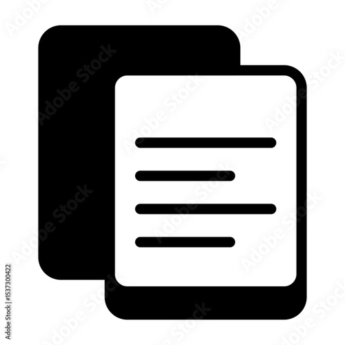 Copy Vector Icon