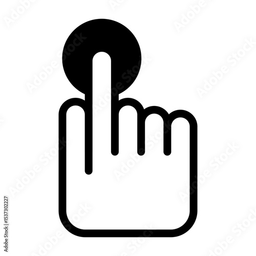 Pay Per Click Vector Icon