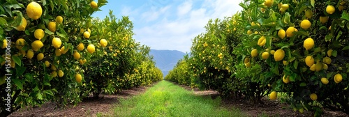 photo of lemon orchard 