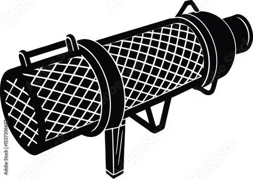 badminton racket and shuttlecock