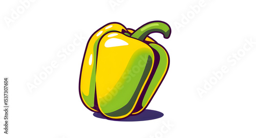 Bell pepper icon, Bell pepper vector, Bell pepper illustration, Red bell pepper, Green bell pepper, Yellow bell pepper, Fresh bell pepper, Whole bell pepper, Sliced bell pepper, Capsicum icon, Sweet p