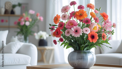 Wallpaper Mural bouquet of flowers Torontodigital.ca