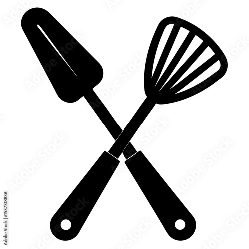 set of kitchen utensils